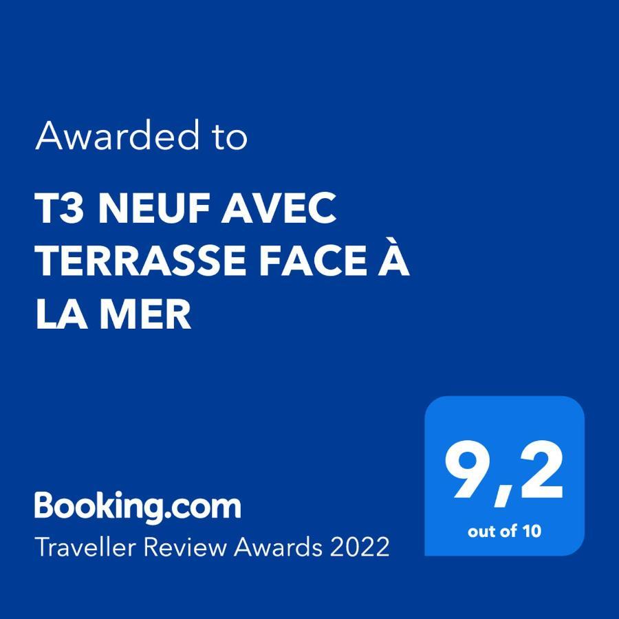 T3 Neuf Avec Terrasse Face A La Mer Bandol Eksteriør bilde